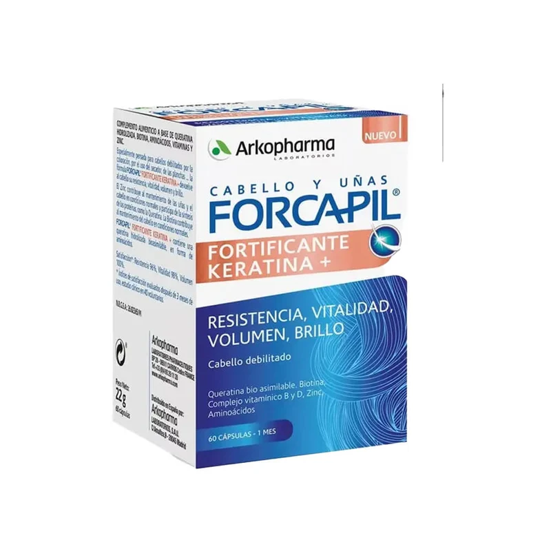 Arko Forcapil Fortificante Queratina+ 60 Capsulas