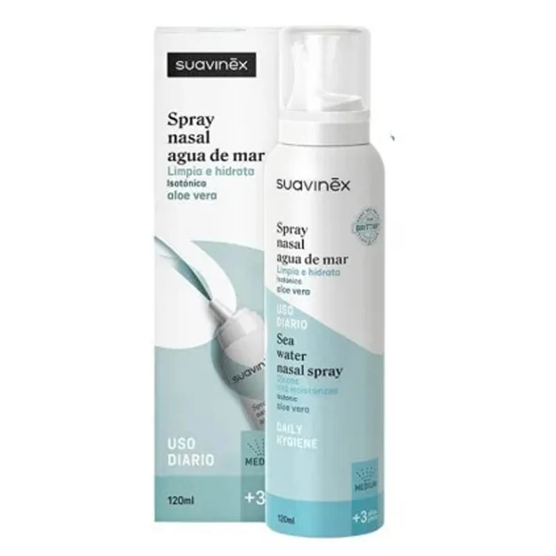 Suavinex Spray Nasal Isotónico Aloe +3 Años 120 ml