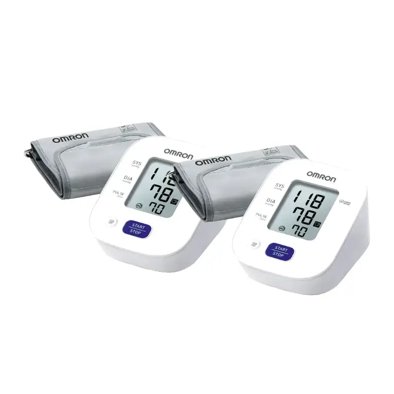 Omron Tensiómetro Brazo M2 Basic Tensiómetro, pack 2