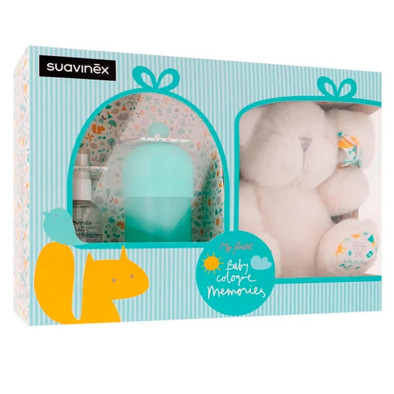 Suavinex Baby Cologne Memories 100 ml + 50 ml y Peluche