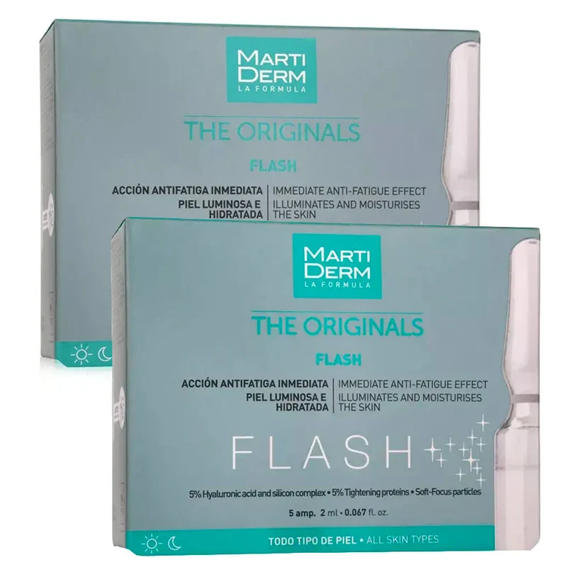 Martiderm Flash 5 Ampollas Pack Precio Especial
