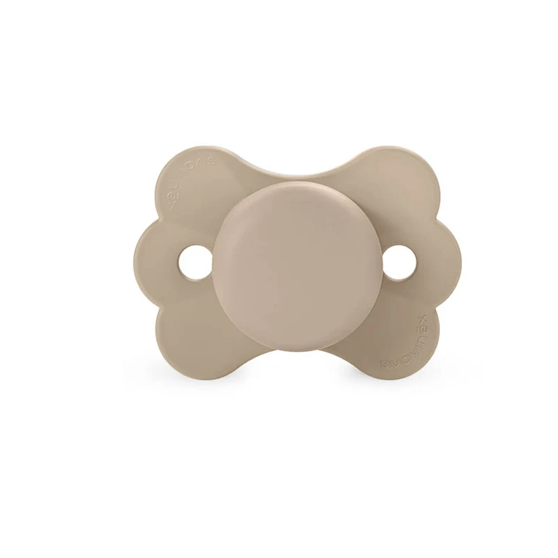 Suavinex Chupete Silicona Sxpro Fisiológico Premium Beige 6-18M 1 Unidad 162098