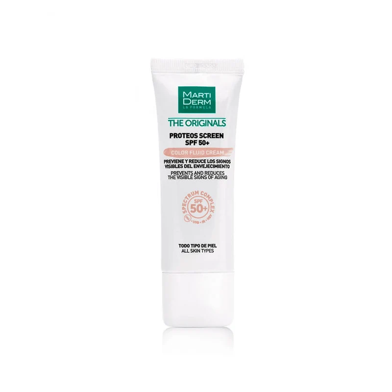 Martiderm Proteos Screen Spf50+ Fluid Cream Color 40Ml