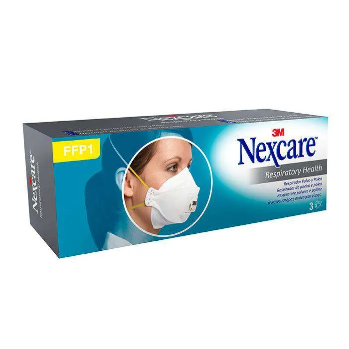 Mascarilla Polen Y Polvo Respirador 9312 3U Ffp1