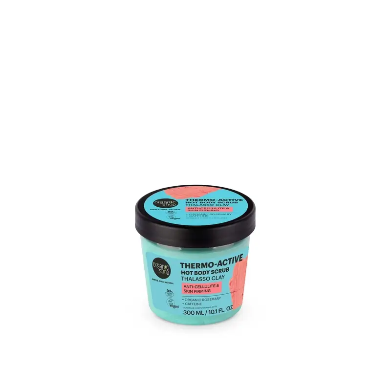 Organic Shop exfoliante termoactivo anticelulítico, 300 ml