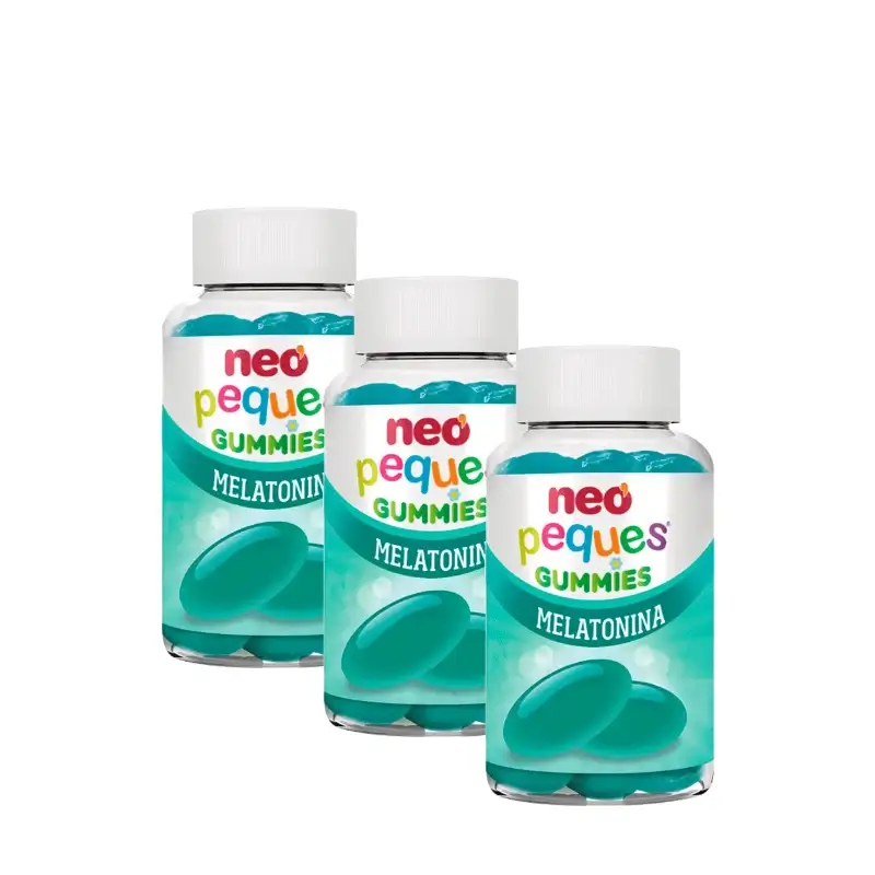 Neo Peques Melatonina, 30 Gummies , pack 3