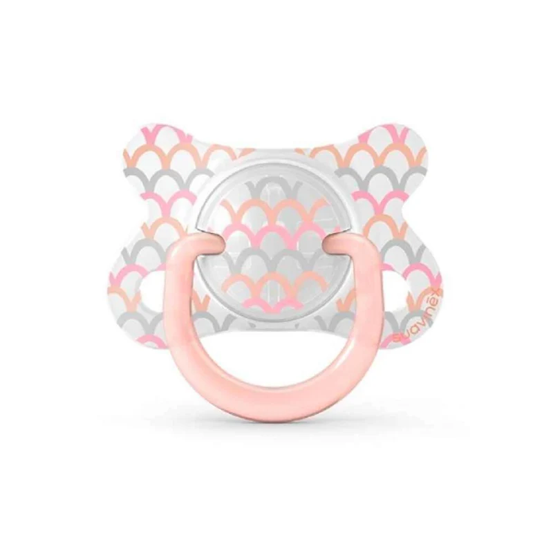 Suavinex Chupete Silicona Sxpro Fisiológico Fusión Noche Rosa Vichy 0-6M 2 Unidades 188621