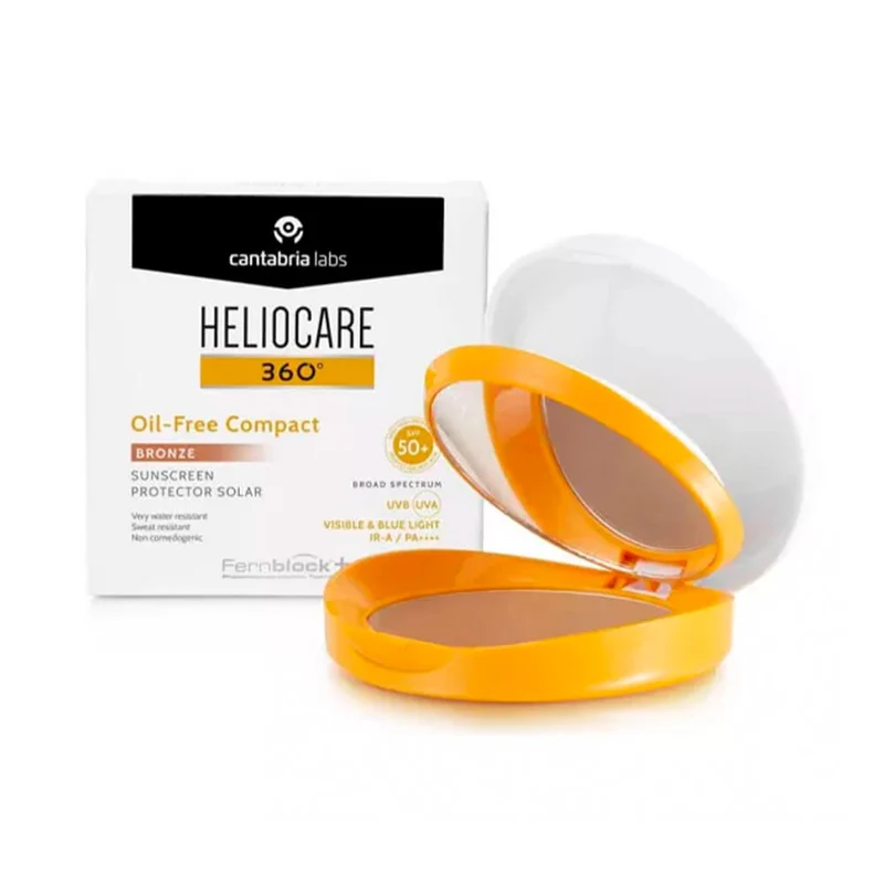 Heliocare 360º Spf50+ Oil-Free Compact Bronze 10 gr