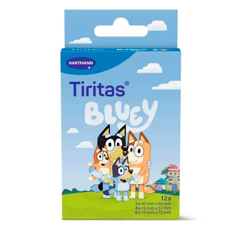 Apósitos Bluey 12 Unidades 3 Tamaños