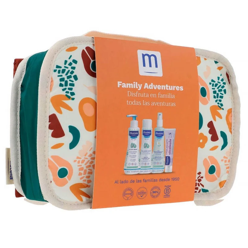 Mustela Maleta Pequeña Family Adventures Verde