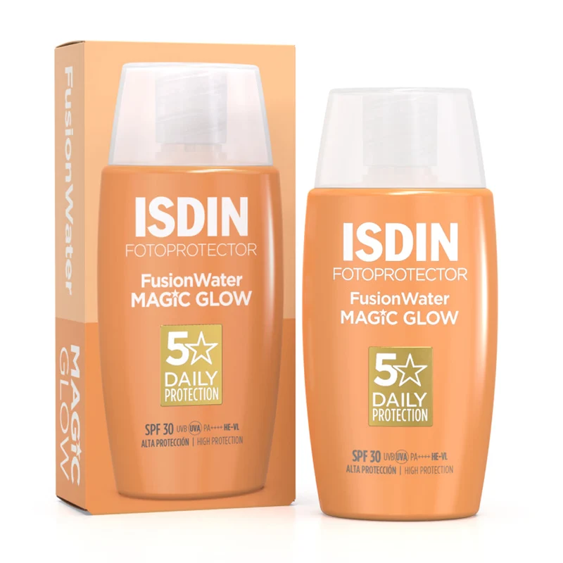 Isdin Fotoprotector Spf30+ Fusión Water Magic Glow 50 ml