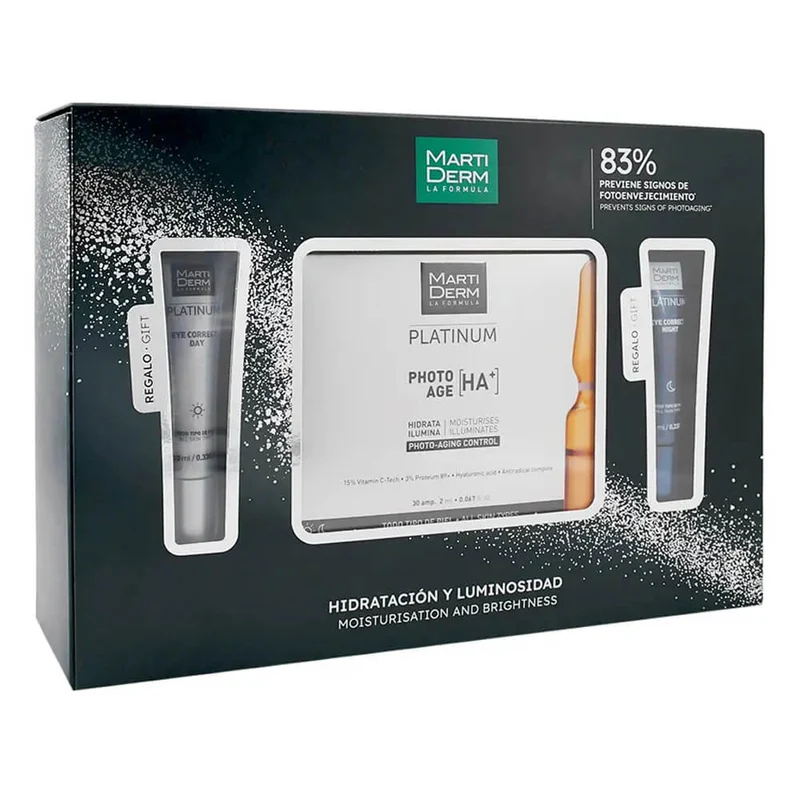Martiderm Photo-Age Ha+ 30 Ampollas + Regalo Correctores De Ojeras Dia Y Noche
