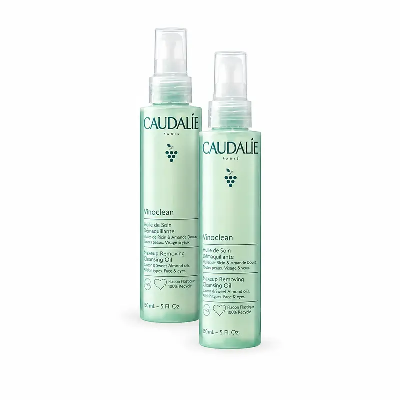 Caudalie Vinoclean Aceite Tratante Desmaquillante Pack 2 x 150 ml