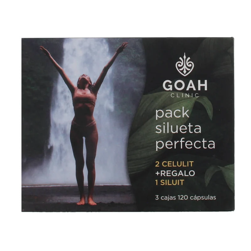 Goah Clinic Celulit 60 Capsulas Pack 2+1 Siluit