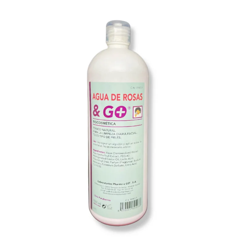 Pharma & Go Agua De Rosas & Go 1l
