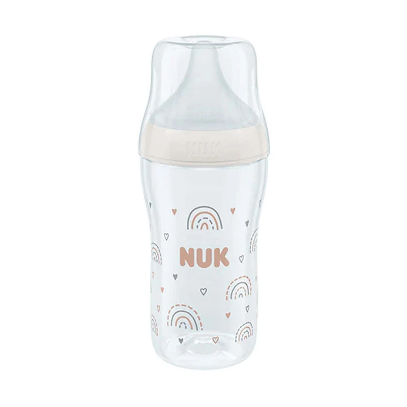 Nuk Biberón Pp Silicona Perfect Match Flujo M Arcoíris 260 ml