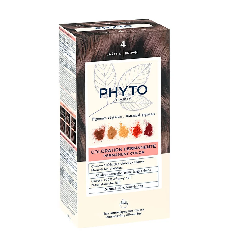 Phyto Coloración Castaño N.º 4