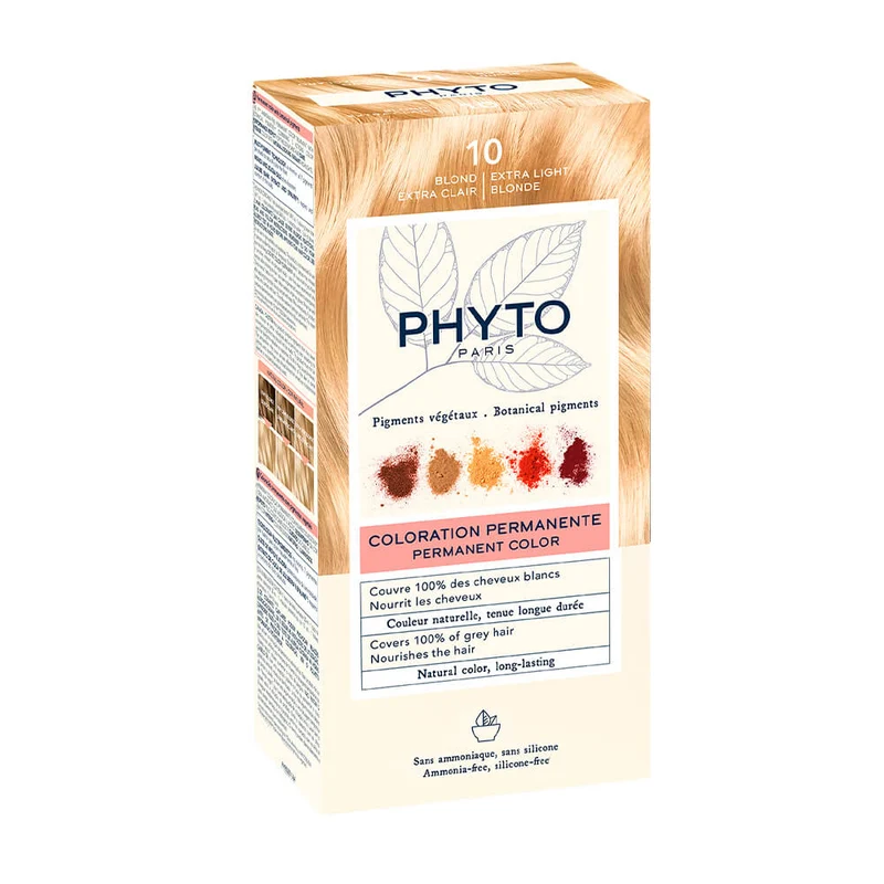 Phyto Coloración Rubio Extra Claro N.º 10