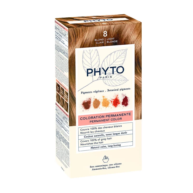 Phyto Coloración Rubio Claro N.º 8