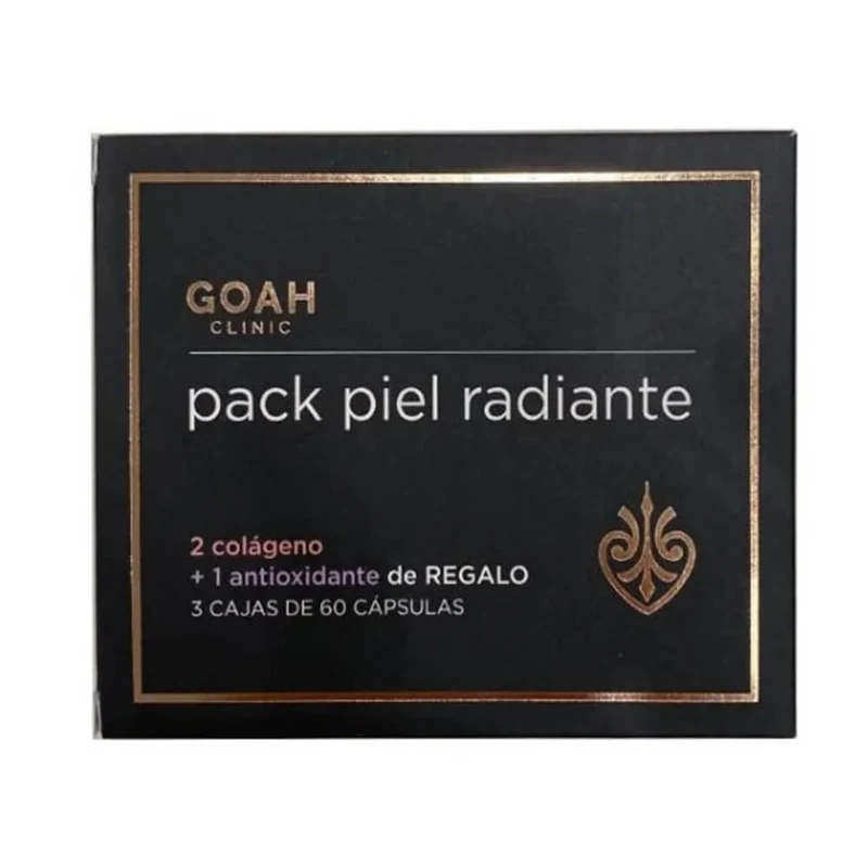 Goah Clinic Colágeno Marino 60 Caps Pack 2+1 Antiox