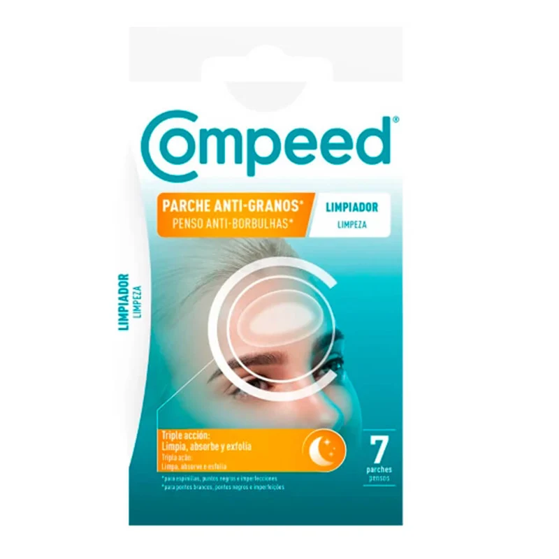Compeed Parche Anti-Granos Limpiador 7 Unidades