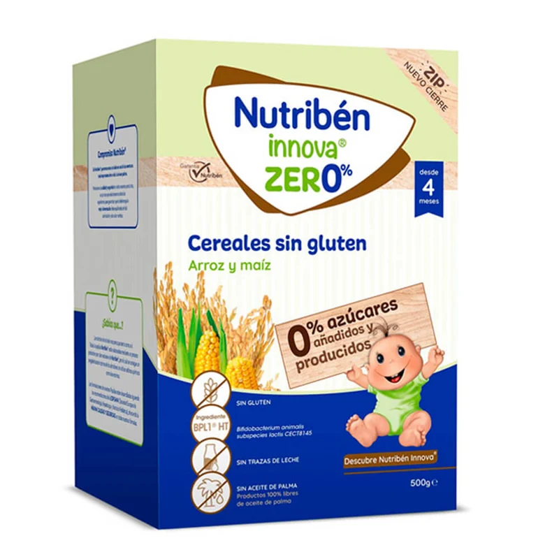 Nutriben Innova Cereales Sin Gluten 0% 1 Envase 500 gr