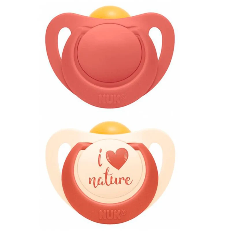 Nuk Chupete Nature Silicona 6 - 18 Meses 2 Unidades