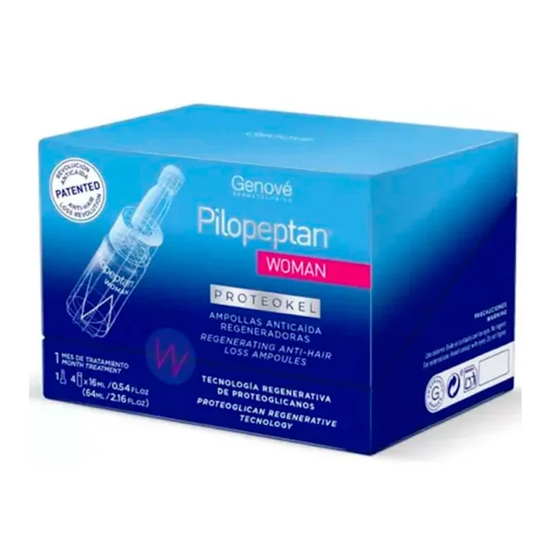 Pilopepan Woman Proteokel Ampollas Anticaída