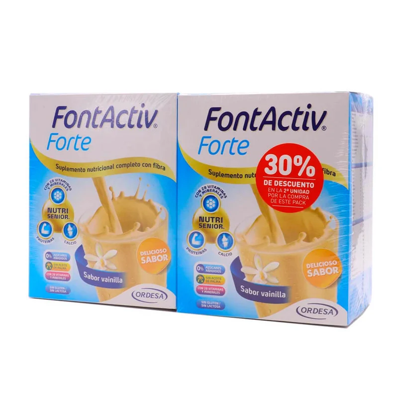 Fontactiv Forte Vainilla 14 Sobres 2ª Ud 30%