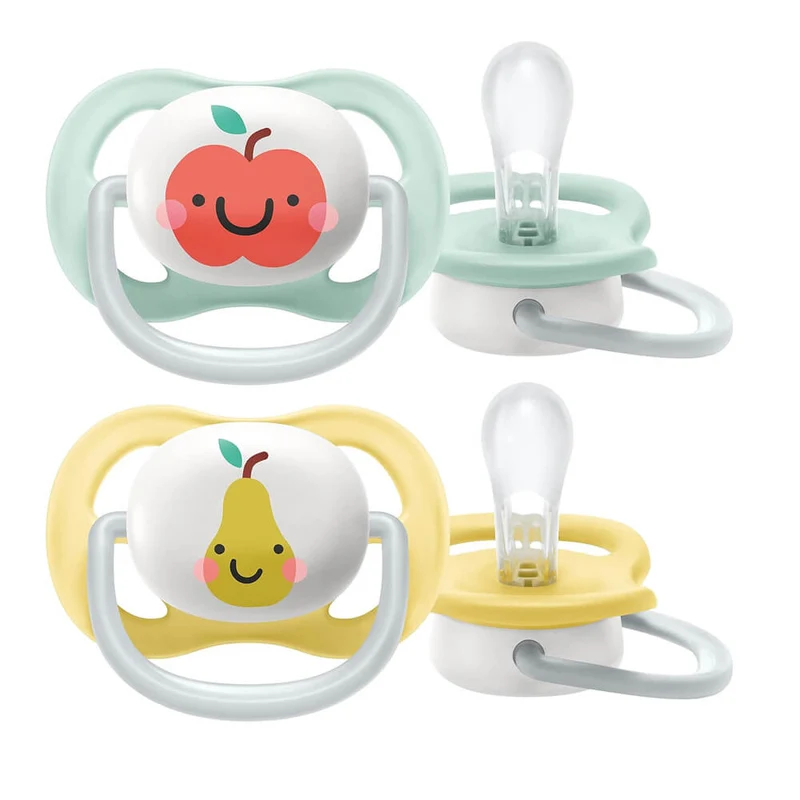 Philips Avent Chupete Ultra Air Frutas 0-6 M 2 Unidades