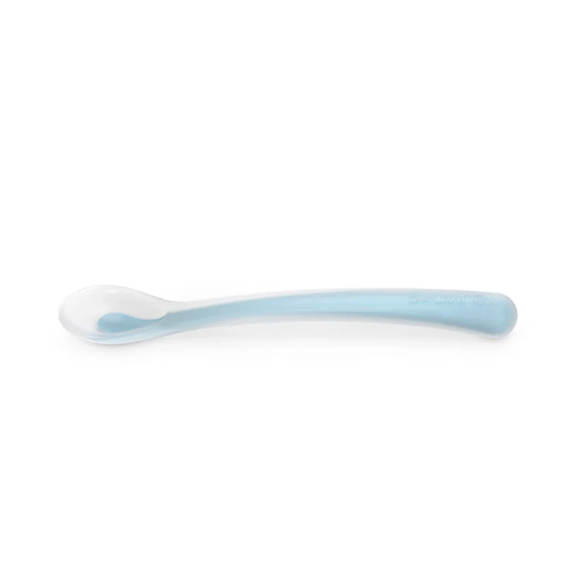 Suavinex Cuchara Silicona +4M Azul 162122