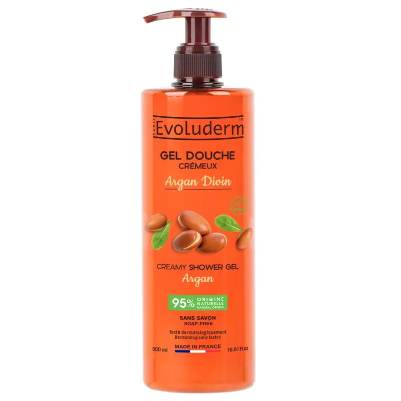 Evoluderm Gel De Ducha Argan Divin, 500 ml