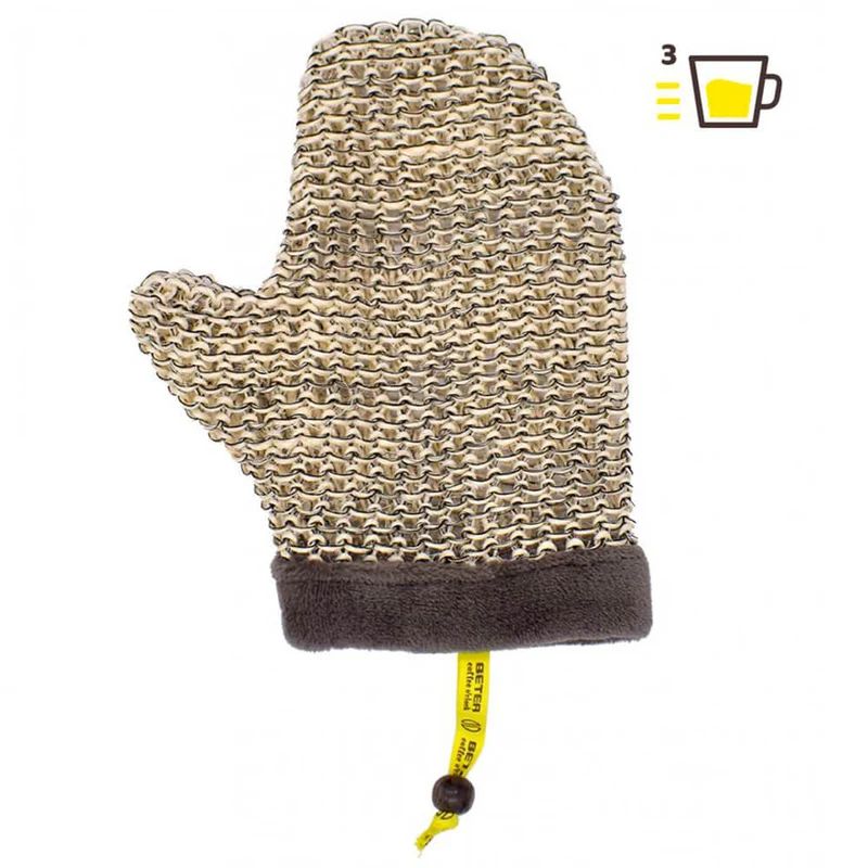Beter Guante Sisal Y Lino Coffee O´Clock