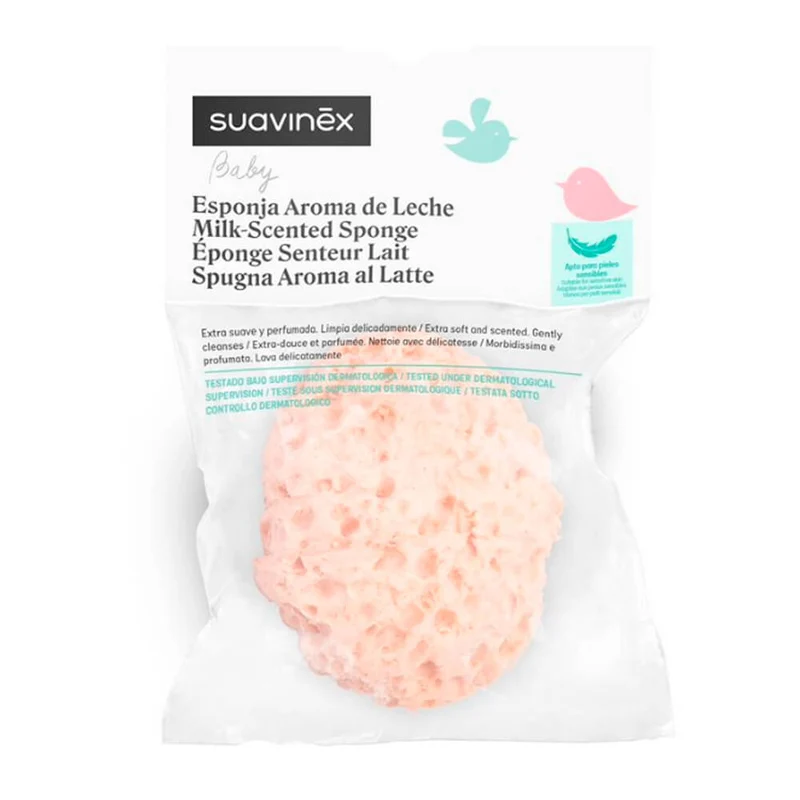Suavinex Esponja Aromatizada Leche Bebes