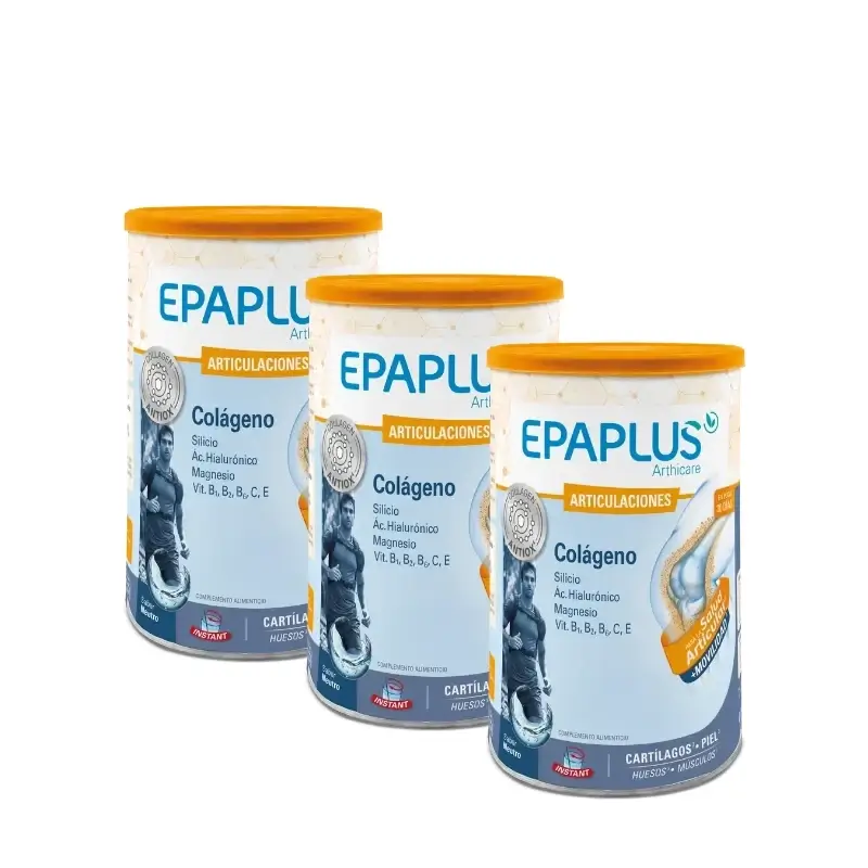 Epaplus Arthicare Colágeno Neutro 30 Días 319,8 g, Pack 3