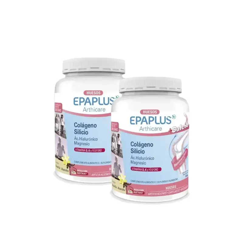 Epaplus Arthicare Antiox Huesos Polvo Vainilla 383 g, Pack 2