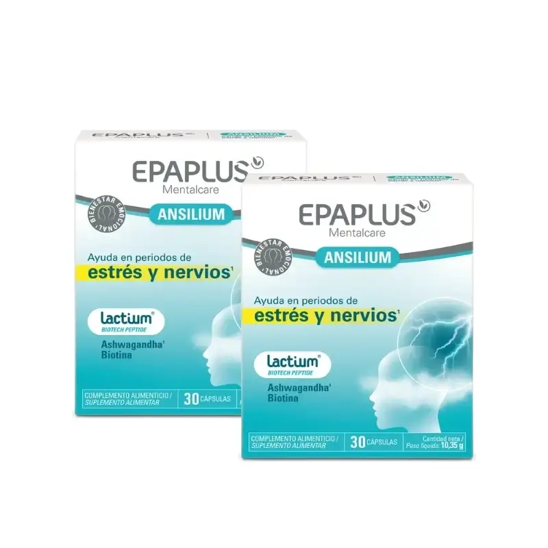 Epaplus Mentalcare Ansilium 30 Cáps, Pack 2