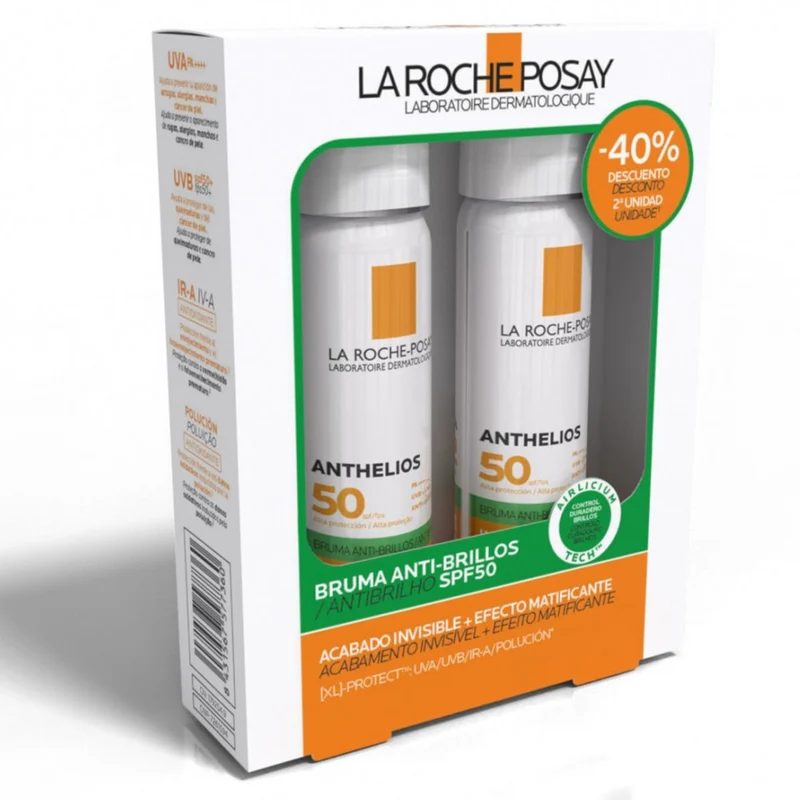 La Roche Posay Anthelios Spf50+ Bruma Facial 75 ml Duplo