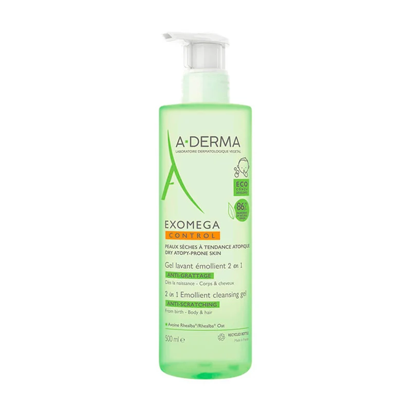 A-Derma Exomega Gel Emoliente Infantil 500 ml Pvp Especial