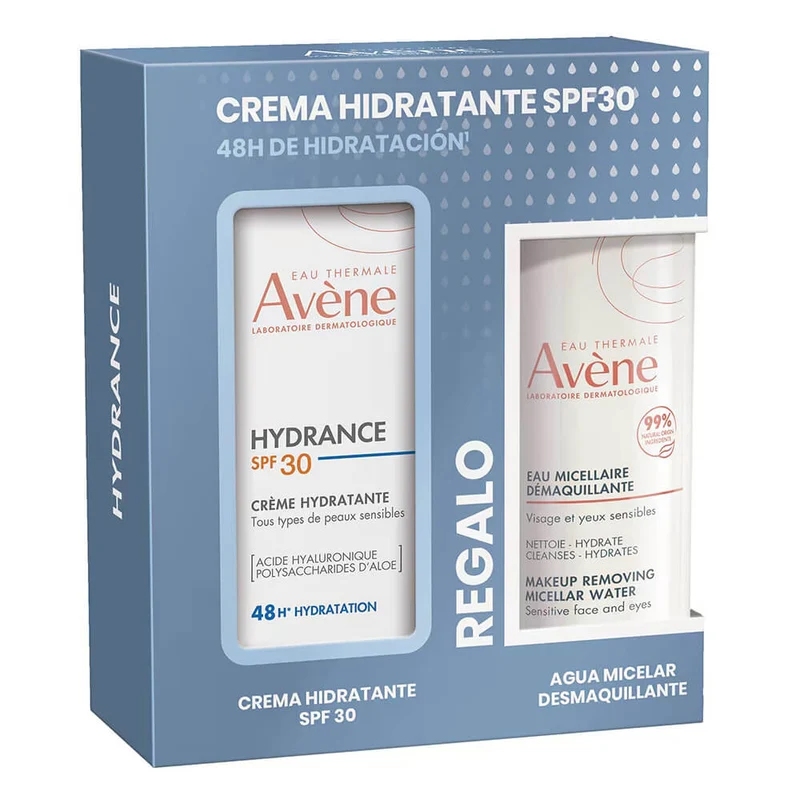 Avene Hydrance Spf30 Crema Hidratante 40 ml + Regalo Agua Micelar 100 ml Pack