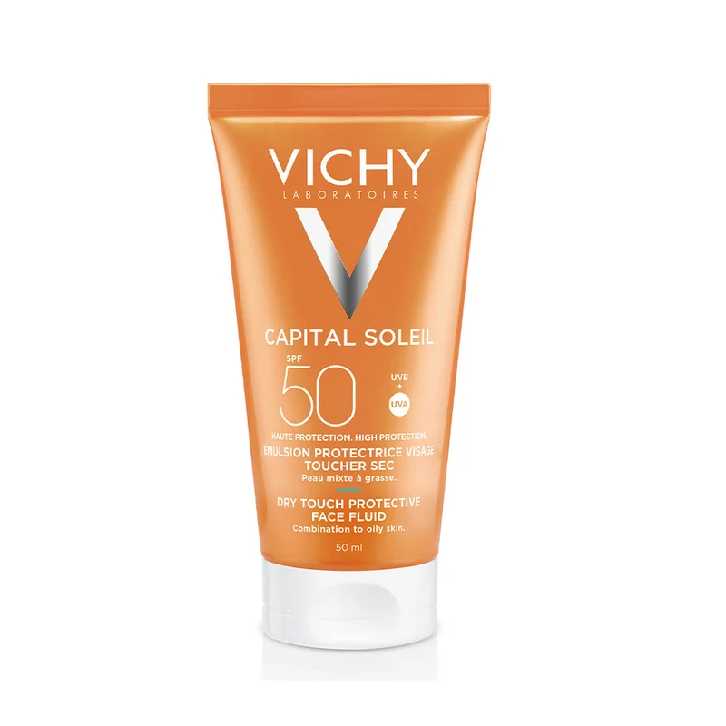 Vichy Ideal Soleil Spf50 Emulsión Tacto Seco 50M