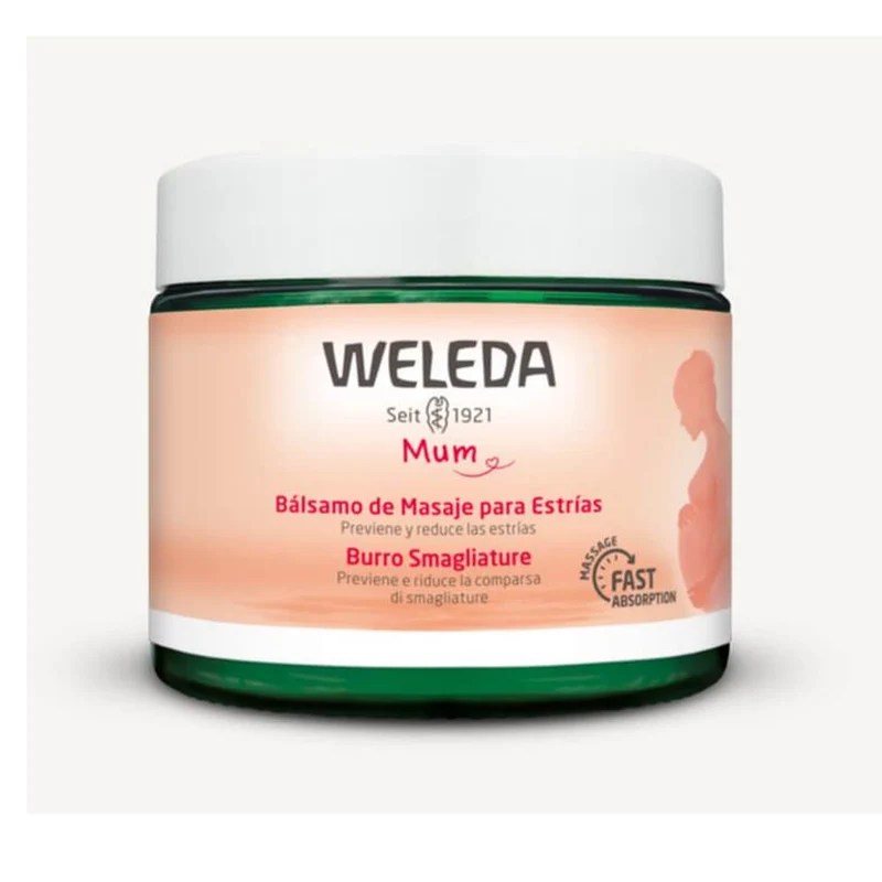 Weleda Mum Bálsamo Masaje Para Estrias 150 ml