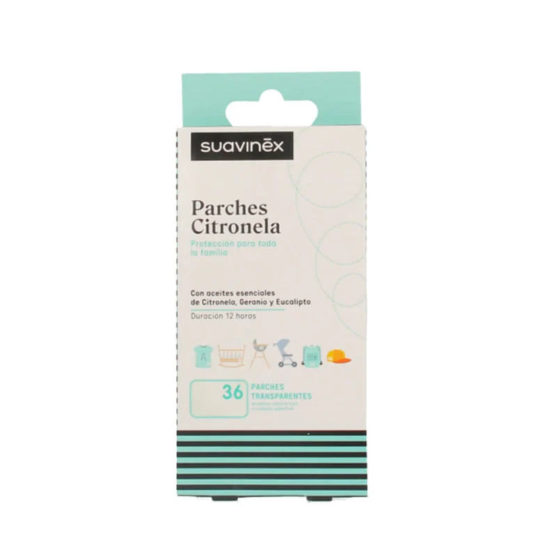 Suavinex Parches Citronela 36 Unidades