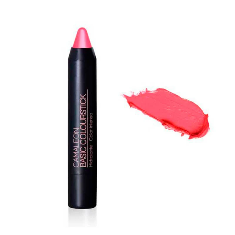 Camaleón Basic Colour Stick Labial Flúor Fucsia 4 gr