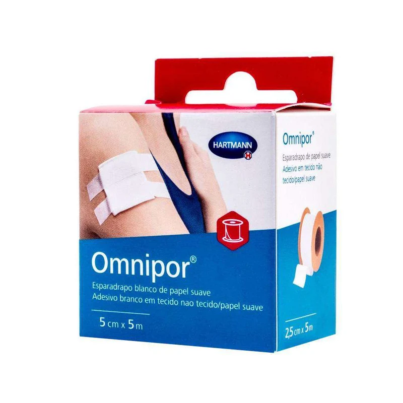 Esparadrapo Omnipor Papel Blanco 5Cm X 5M