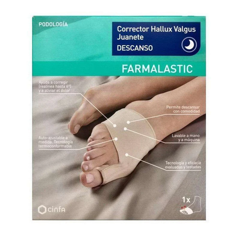 Farmalastic Corrector Juanete Nocturno T.P
