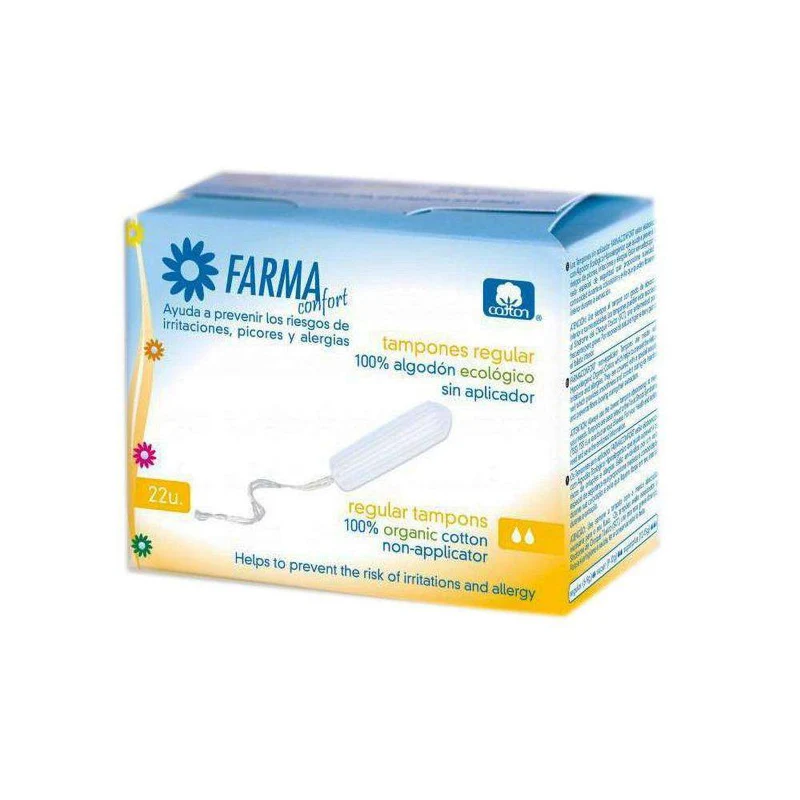 Farmaconfort Tampones Regular Sin Aplicador 18 Unidades