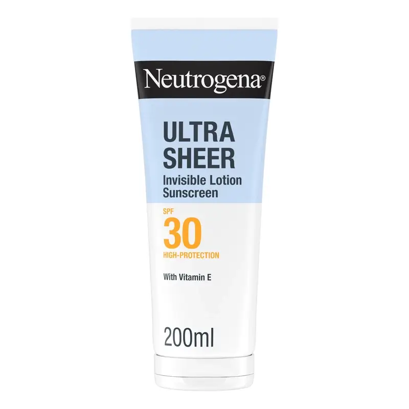 Neutrogena Ultra Sheer Loción Invisible Hidratante Spf30, 200 ml