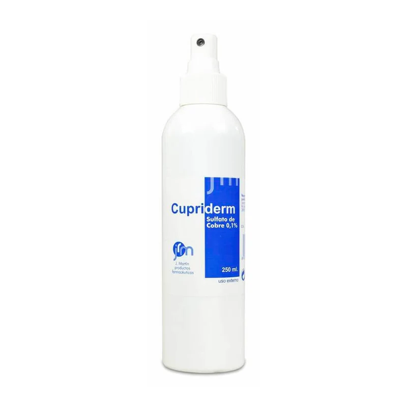 Cupriderm Sulfato De Cobre 0.1% 250 ml