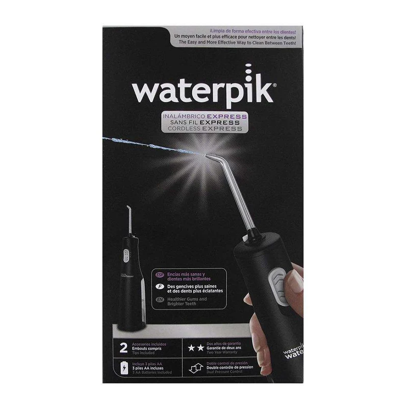 Waterpik Irrigador Inalámbrico Express Wp02 Negro